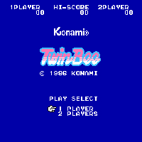 Twin Bee Title Screen